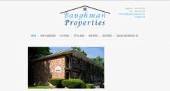 Desktop Screenshot of baughmanproperties.com